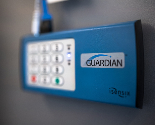 Guardian device providing environmental monitoring