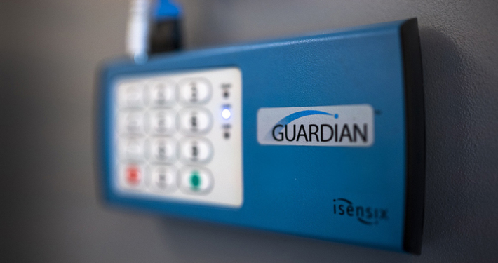 Guardian device providing environmental monitoring