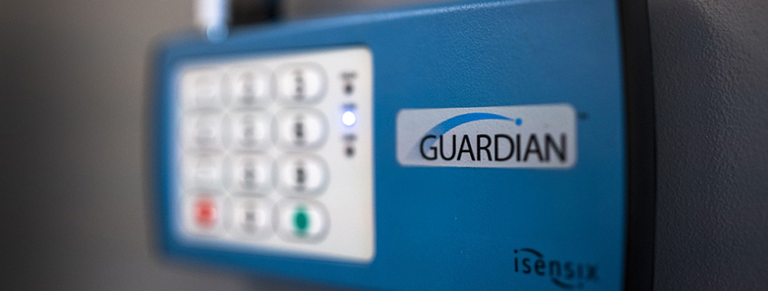Guardian device providing environmental monitoring